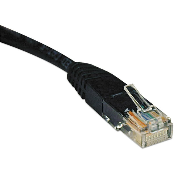 14 BK The Highest Quality PATCH CORD CAT 5e MOLDED BOOT 